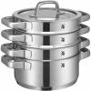 Sada hrnců COMPACT CUISINE, sada 5 ks, nerez, WMF