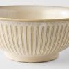 Udon mísa RIDGED ALABASTER 18 cm, MIJ
