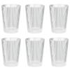 Sklenice na vodu PILASTRO 240 ml, sada 6 ks, čirá, Stelton