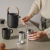 Čajová konvice NORDIC KITCHEN 1 l, vakuová, černá, Eva Solo