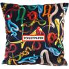 Dekorační polštář TOILETPAPER SNAKES 50 x 50 cm, černá, Seletti