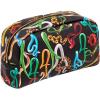Kosmetická taštička TOILETPAPER SNAKES 23 x 13 cm, černá, Seletti