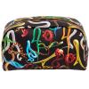 Kosmetická taštička TOILETPAPER SNAKES 23 x 13 cm, černá, Seletti