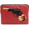 Pouzdro na laptop TOILETPAPER REVOLVER 34,5 x 25 cm, červená, Seletti