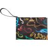 Taštička TOILETPAPER SNAKES 28 x 20 cm, s poutkem, černá, Seletti