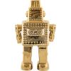 Dekorační figurka MEMORABILIA MY ROBOT 30 cm, zlatá, porcelán, Seletti