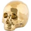 Dekorační figurka MEMORABILIA MY SKULL 25 cm, zlatá, porcelán, Seletti