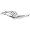 Dekorační figurka WUNDERKAMMER SKELETON HAND 24 cm, stříbrná, hliník, Seletti
