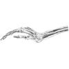 Dekorační figurka WUNDERKAMMER SKELETON HAND 24 cm, stříbrná, hliník, Seletti