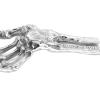 Dekorační figurka WUNDERKAMMER SKELETON HAND 24 cm, stříbrná, hliník, Seletti