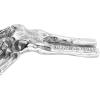 Dekorační figurka WUNDERKAMMER SKELETON HAND 24 cm, stříbrná, hliník, Seletti