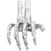 Dekorační figurka WUNDERKAMMER SKELETON HAND 24 cm, stříbrná, hliník, Seletti