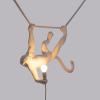 Stropní svítidlo MONKEY SWING 59 cm, bílá, Seletti