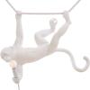 Stropní svítidlo MONKEY SWING 59 cm, bílá, Seletti