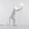 Stolní lampa MONKEY STANDING 54 cm, bílá, Seletti