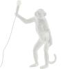 Stolní lampa MONKEY STANDING 54 cm, bílá, Seletti