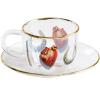 Šálek na espresso TOILETPAPER I LOVE YOU 110 ml, s podšálkem, Seletti