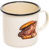 Hrnek smaltovaný TOILETPAPER TOAD 10 cm, béžová, Seletti