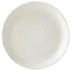 Jídelní talíř WHITE SPIRAL 24,5 cm, bílá, MIJ