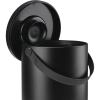 Nádoba na bio odpad CIRCULAR 22 l, černá, plast, Zone Denmark