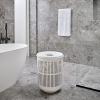 Koš na prádlo UME 60 l, světle šedá, plast, Zone Denmark