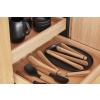 Servírovací kleště NORDIC KITCHEN 16 cm, hnědá, bambus, Eva Trio