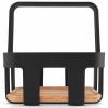 Servírovací organizér NORDIC KITCHEN 18 cm, černá, plast, Eva Trio
