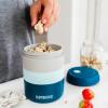 Snack miska do termonádob BORA 75 ml, bílá, tritan, Kambukka