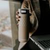 Termohrnek ETNA GRIP 500 ml, barely beige, nerezová ocel, Kambukka