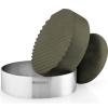 Forma na burgery GREEN TOOL 9 cm, zelená, nerezová ocel/plast, Eva Trio