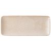 Servírovací talíř WHITE FADE 29,5 x 12 cm, béžová, keramika, MIJ