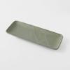 Servírovací talíř GREEN FADE 29,5 x 12 cm, obdélník, zelená, MIJ