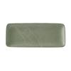 Servírovací talíř GREEN FADE 29,5 x 12 cm, obdélník, zelená, MIJ