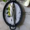 Oválný litinový pekáč grafitově šedý 24 cm