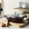 Wok 30 cm, grenadina, litina, Staub