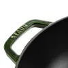 Wok 30 cm, bazalková, litina, Staub