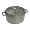 Hrnec 28 cm, 6,7 l, grafitově šedá, litina, Staub