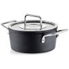 Kastrol ADAMANT 18 cm, 2 l, se skleněnou poklicí, nepřilnavý povrch, Fissler