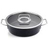 Kastrol ADAMANT 28 cm, 4,3 l, se skleněnou poklicí, nepřilnavý povrch, Fissler