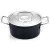 Kastrol ADAMANT 20 cm, 2,7 l, s nerezovou poklicí, nepřilnavý povrch, Fissler