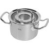 Sada hrnců ORIGINAL PROFI, s rendlíkem, sada 5 ks, nerez, Fissler