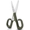 Kuchyňské nůžky GREEN TOOLS 16 cm, zelená, plast, Eva Trio