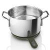 Digitální kuchyňská váha GREEN TOOLS 19 cm, zelená, plast, Eva Trio