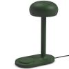 Stolní lampa EMENDO 29 cm, s Qi bezdrátovým nabíjením, emeraldově zelená, Eva Solo