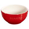 Jídelní miska 400 ml, červená, keramika, Staub