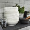 Jídelní miska 400 ml, sada 4 ks, slonová kost, keramika, Staub