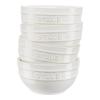Jídelní miska 400 ml, sada 4 ks, slonová kost, keramika, Staub