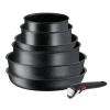 Sada nádobí INGENIO BLACK STONE L3998702, sada 7 ks, nepřilnavý povrch, Tefal