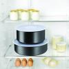 Sada hrnců INGENIO BLACK STONE L3998802, sada 8 ks, nepřilnavý povrch, Tefal