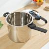 Tlakový hrnec SECURE TRENDY P2584401 8 l, nerez, Tefal